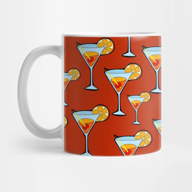 Cocktail Pattern by FoodPatterns